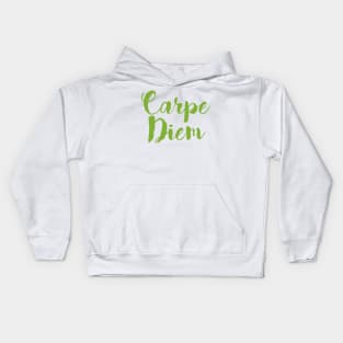 Carpe diem Kids Hoodie